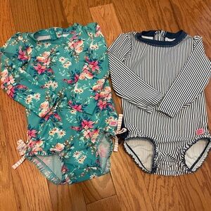 Set of 2 Ruffle Butts bathing suits